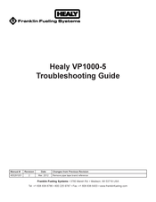 Healy VP1000-5 Troubleshooting Manual