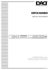 DAD DPX4080 User Manual