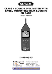 General DSM403SD User Manual