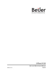 Beijer Electronics iX Panel K100 Service Maintenance Manual