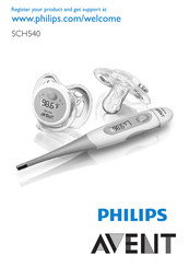 Philips AVENT SCH540/02 Manual