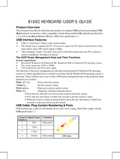 Btc 8193C User Manual