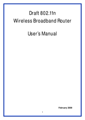 PRO-NETS WR850R User Manual