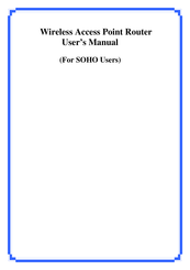 PRO-NETS WR514A User Manual