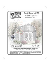 Reynolds Building Systems Best Barns Denver Assembly Book