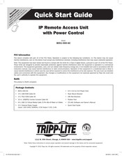 Tripp Lite B051-000-AC Quick Start Manual