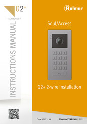 golmar FA-G2+ Instruction Manual