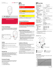 Pfeiffer Vacuum EVR 116 Operating Instructions