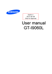 Samsung GT-I9060L User Manual