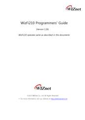 Wiznet WizFi210 Programmer's Manual