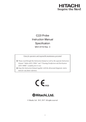 Hitachi C22I Instruction Manual