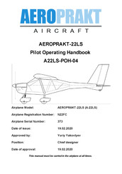 AEROPRAKT 22LS Pilot Operating Handbook
