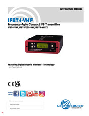 Lectronics IFBT4-VHF Instruction Manual