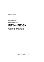 Contec RRY-4(FIT)GY User Manual