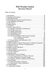 ECOWITT WN190 Operation Manual