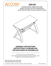 Connected Essentials ACCORD CED-301 Assembly Instructions Manual