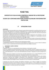 Spasciani TR 82 B Product Information Notice