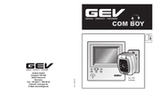 GEV COM BOY CSS 085008 Manual