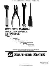 Southern States SOF555A Owner's Manual