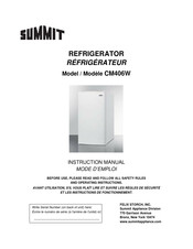 Summit CM406W Instruction Manual