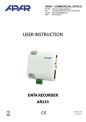 APAR AR233 User Instruction