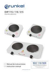 Grunkel EHP-115 Instruction Manual