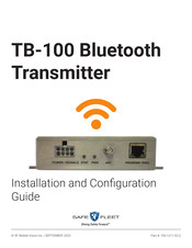 Safe Fleet TB-100 Installation And Configuration Manual