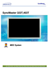 Samsung SyncMaster 403T User Manual