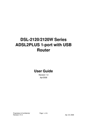 E-data DSL-2120 Series User Manual