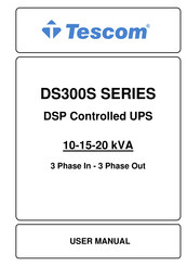 Tescom DS310S User Manual