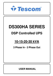 Tescom DS310HA User Manual