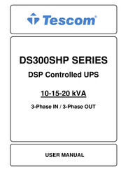 Tescom DS315SHP User Manual
