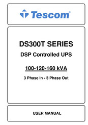 Tescom DS3160T User Manual