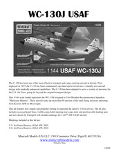 Minicraft Models USAF WC-130J Manual