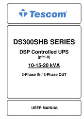 Tescom DS300SHB Series User Manual