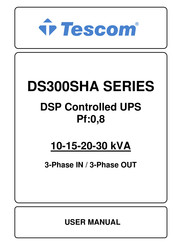 Tescom DS310SHA User Manual