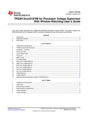 Texas Instruments TPS3813 User Manual