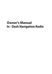 FlyAudio G8007H09 Owner's Manual