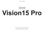 Custom Audio Electronics Vision15 Pro Short Manual