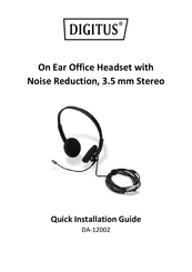 Digitus DA-12002 Quick Installation Manual