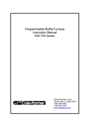 Cole Parmer 650-14 Instruction Manual