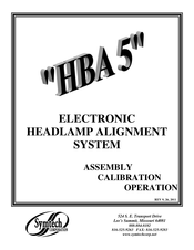 Symtech HBA 5 Assembly Calibration Operation