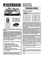 Omni Group SUPERIOR VFGL-28MSN-4 Series Installation Instructions Manual