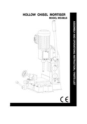 Hafco MS3816 Assembly And Operating Manual