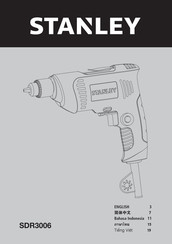 Stanley SDR3006 Manual