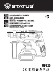 Status MPB20 Original Instructions Manual