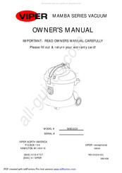 Viper MAMBA Series Owner's Manual