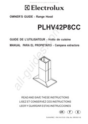 Electrolux PLHV42P8CC Owner's Manual