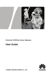 Huawei EchoLife HG532a User Manual