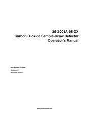 RKI Instruments 35-3001A-05-10 Operator's Manual